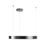 Lampa wisząca CIRCLE 60 cm - LED, ring tytan szczotkowany - zdjęcie produktu