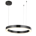 Lampa wisząca CIRCLE 60 cm - LED, ring tytan szczotkowany - zdjęcie produktu