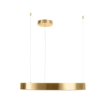 Lampa wisząca CIRCLE 60 cm - LED, ring mosiądz szczotkowany - zdjęcie produktu