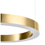 Lampa wisząca CIRCLE 60 cm - LED, ring mosiądz szczotkowany - zdjęcie produktu