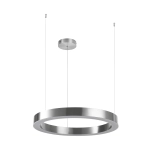 Lampa wisząca CIRCLE 60 cm - LED, ring nikiel szczotkowany - zdjęcie produktu