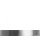 Lampa wisząca CIRCLE 60 cm - LED, ring nikiel szczotkowany - zdjęcie produktu