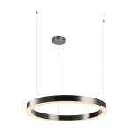 Lampa wisząca CIRCLE 80 cm - LED, ring tytan szczotkowany - zdjęcie produktu