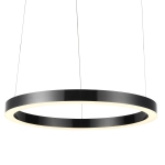 Lampa wisząca CIRCLE 80 cm - LED, ring tytan szczotkowany - zdjęcie produktu