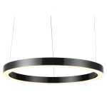 Lampa wisząca CIRCLE 80 cm - LED, ring tytan szczotkowany - zdjęcie produktu