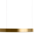 Lampa wisząca CIRCLE 80 cm - LED, ring mosiądz szczotkowany - zdjęcie produktu