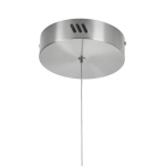 Lampa wisząca CIRCLE 80 cm - LED, ring nikiel szczotkowany - zdjęcie produktu