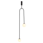 Lampa wisząca LOOP czarna 123 cm - zdjęcie produktu