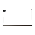 Lampa wisząca BEAM-120 LED - czarna oprawa liniowa - zdjęcie produktu