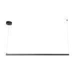 Lampa wisząca BEAM-120 LED - czarna oprawa liniowa - zdjęcie produktu