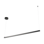 Lampa wisząca BEAM-120 LED - czarna oprawa liniowa - zdjęcie produktu