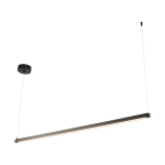 Lampa wisząca BEAM-120 LED - czarna oprawa liniowa - zdjęcie produktu