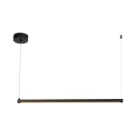 Lampa wisząca BEAM-80 LED - czarna oprawa liniowa - zdjęcie produktu