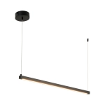 Lampa wisząca BEAM-80 LED - czarna oprawa liniowa - zdjęcie produktu