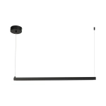 Lampa wisząca BEAM-80 LED - czarna oprawa liniowa 4000K - zdjęcie produktu