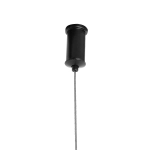 Lampa wisząca BEAM-80 LED - czarna oprawa liniowa 4000K - zdjęcie produktu