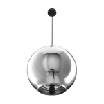 Lampa wisząca MIRROR GLOW - L chrom 40 cm - zdjęcie produktu