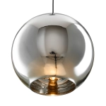 Lampa wisząca MIRROR GLOW - L chrom 40 cm - zdjęcie produktu