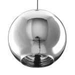 Lampa wisząca MIRROR GLOW - L chrom 40 cm - zdjęcie produktu