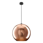 Lampa wisząca MIRROR GLOW - L miedziana 40 cm - zdjęcie produktu
