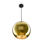 Lampa wisząca MIRROR GLOW - M złota 30 cm - zdjęcie produktu