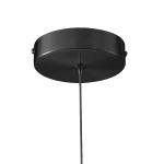 Lampa wisząca FANTASIA ROUND LED czarna 60 cm - zdjęcie produktu