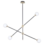 Lampa wisząca SPILLO czarno złota 92 cm - zdjęcie produktu