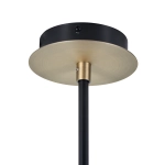Lampa wisząca SPILLO czarno złota 92 cm - zdjęcie produktu