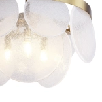 Lampa wisząca AURORA 60 cm mosiądz - zdjęcie produktu