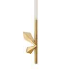 Lampa ścienna LED FLORENCE złota 86 cm - nowoczesny kinkiet dekoracyjny - zdjęcie produktu
