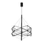 Lampa wisząca SPACE LED czarna 60 cm - zdjęcie produktu