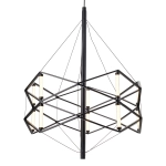 Lampa wisząca SPACE LED czarna 60 cm - zdjęcie produktu