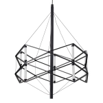 Lampa wisząca SPACE LED czarna 60 cm - zdjęcie produktu