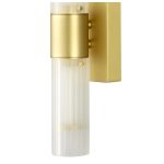 Lampa ścienna SOLO LED biało złota 60 cm - zdjęcie produktu