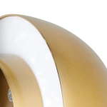 Lampa ścienna BUTTON 16 cm LED złoty - zdjęcie produktu