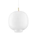 Lampa wisząca BONI biała 35 cm - zdjęcie produktu