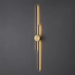 Lampa ścienna CENTRO 122 cm - LED, czarno mosiężny - zdjęcie produktu