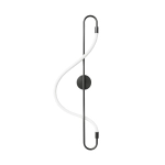 Lampa ścienna ESSA 90 cm - kinkiet LED, czarny - zdjęcie produktu