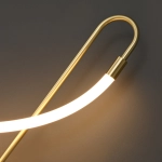 Lampa ścienna ESSA 90 cm - Kinkiet Led, złoty - zdjęcie produktu
