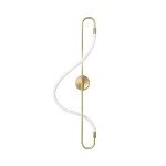 Lampa ścienna ESSA 90 cm - Kinkiet Led, złoty - zdjęcie produktu