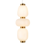 Lampa wisząca BRILLA-3, 23 cm, złota - zdjęcie produktu