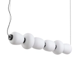 Lampa wisząca BRILLA-6, 125 cm, czarna - zdjęcie produktu