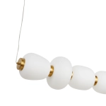 Lampa wisząca BRILLA-6, 125 cm, złota - zdjęcie produktu