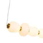 Lampa wisząca BRILLA-6, 125 cm, złota - zdjęcie produktu