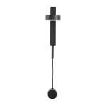 Lampa ścienna FIKO czarna 120 cm - zdjęcie produktu