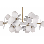 Lampa wisząca CHIC-6, biało złota 90 cm - zdjęcie produktu