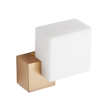 Lampa ścienna CUBO LED złota 18 cm - zdjęcie produktu