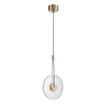 Lampa wisząca SUNBLAST - LED 20 cm, złota - zdjęcie produktu