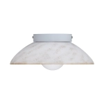 Lampa ścienna ILUSIONI 26 cm - okrągły kinkiet beżowy - zdjęcie produktu