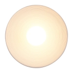Lampa ścienna ILUSIONI 26 cm - okrągły kinkiet biały - zdjęcie produktu